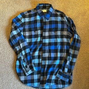 Gap flannel button down